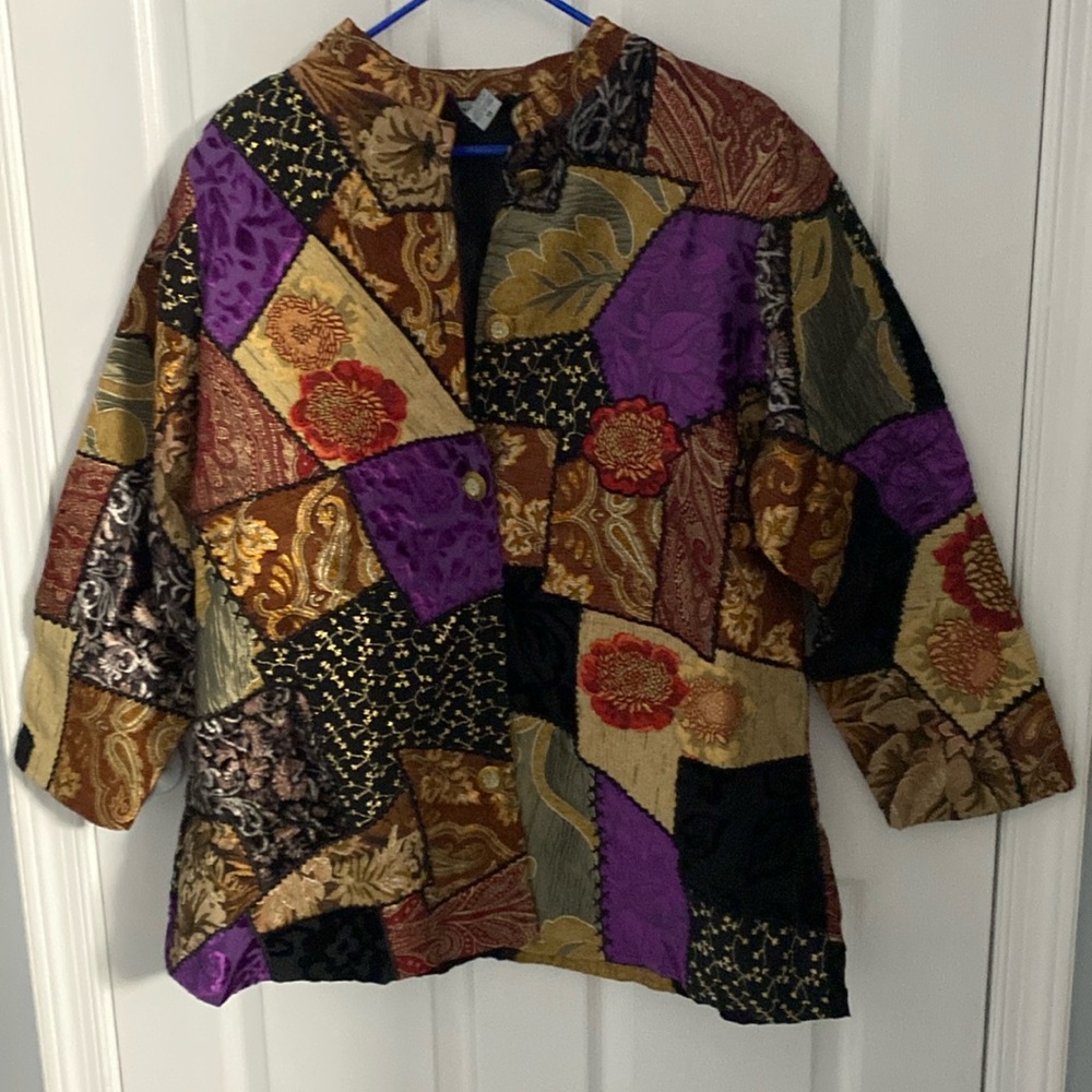 Patchwork Looking Jacket - image 1